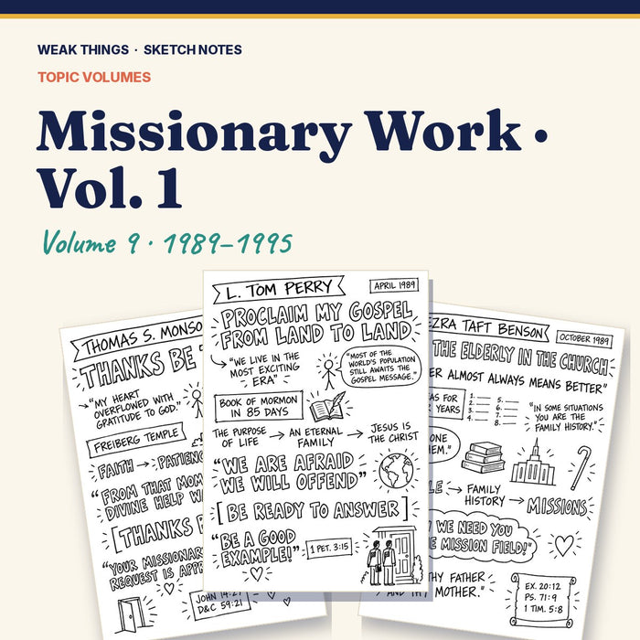 Missionary Work, Volume 9: 25 Conference Talks in Sketch Notes
