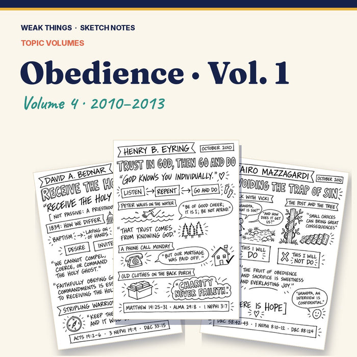 Obedience, Volume 4: 25 Conference Talks in Sketch Notes