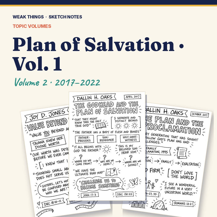 Plan of Salvation, Volume 2: 25 Conference Talks in Sketch Notes