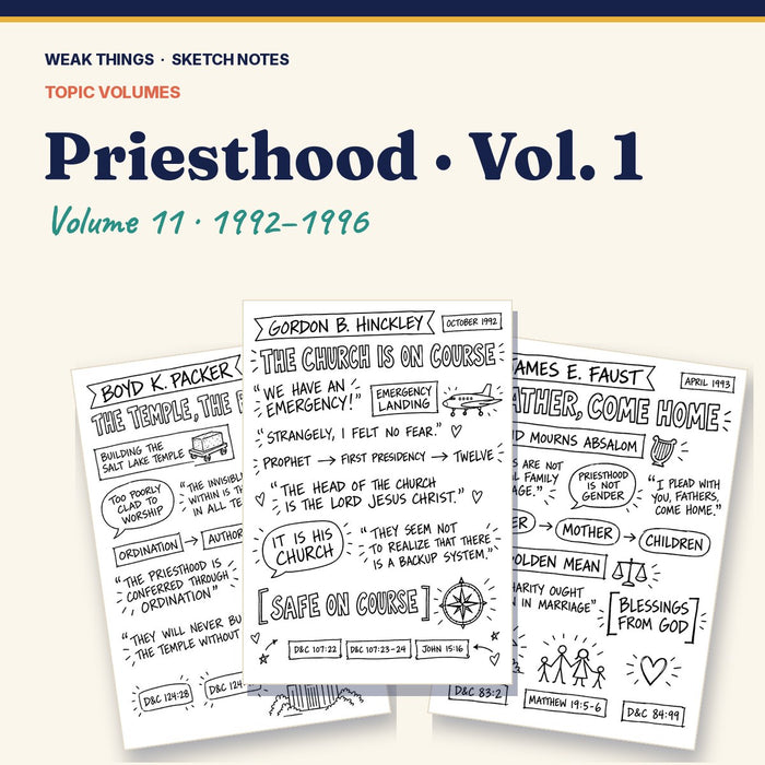 Priesthood, Volume 11: 25 Conference Talks in Sketch Notes