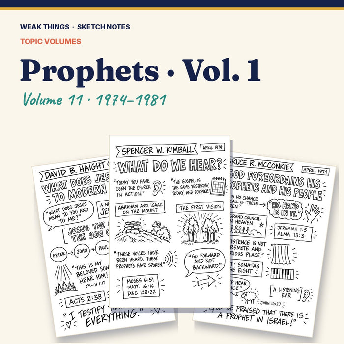 Prophets, Volume 11: 25 Conference Talks in Sketch Notes