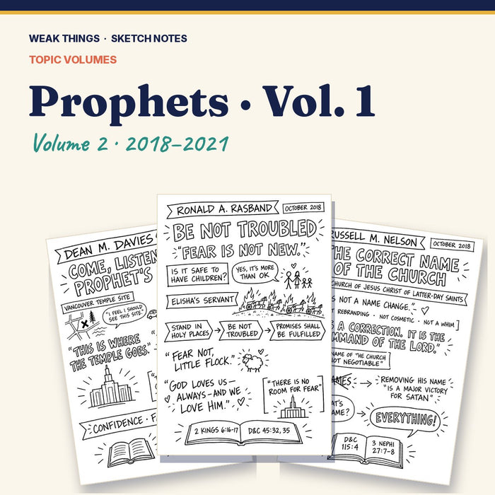 Prophets, Volume 2: 25 Conference Talks in Sketch Notes