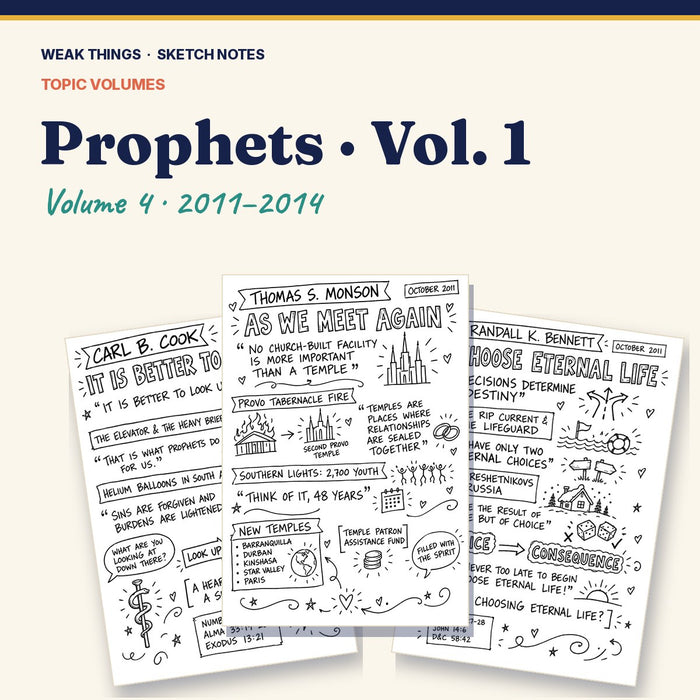 Prophets, Volume 4: 25 Conference Talks in Sketch Notes