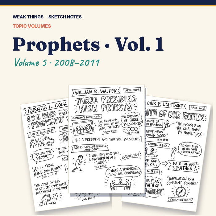 Prophets, Volume 5: 25 Conference Talks in Sketch Notes