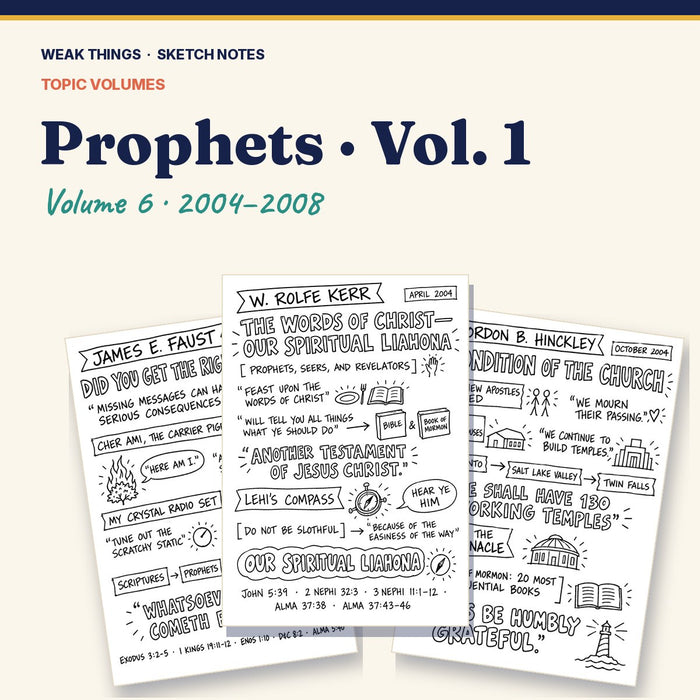 Prophets, Volume 6: 25 Conference Talks in Sketch Notes