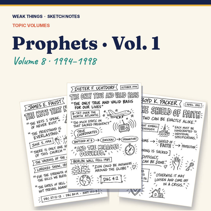 Prophets, Volume 8: 25 Conference Talks in Sketch Notes
