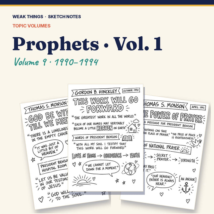 Prophets, Volume 9: 25 Conference Talks in Sketch Notes