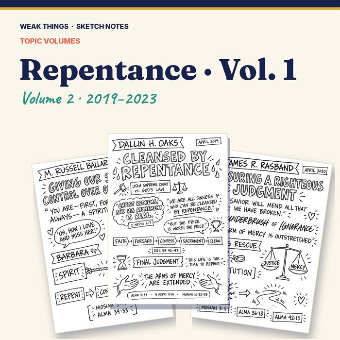 Repentance, Volume 2: 25 Conference Talks in Sketch Notes
