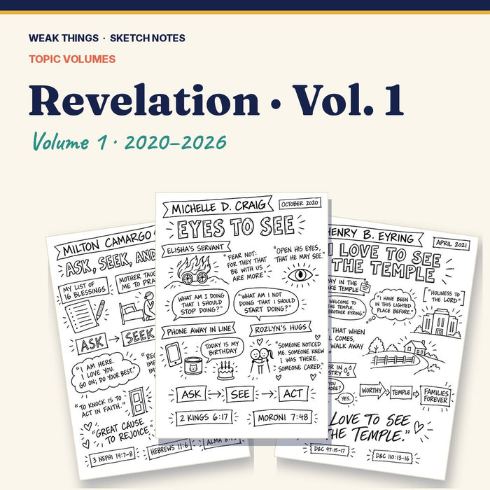 Revelation, Volume 1: 25 Conference Talks in Sketch Notes
