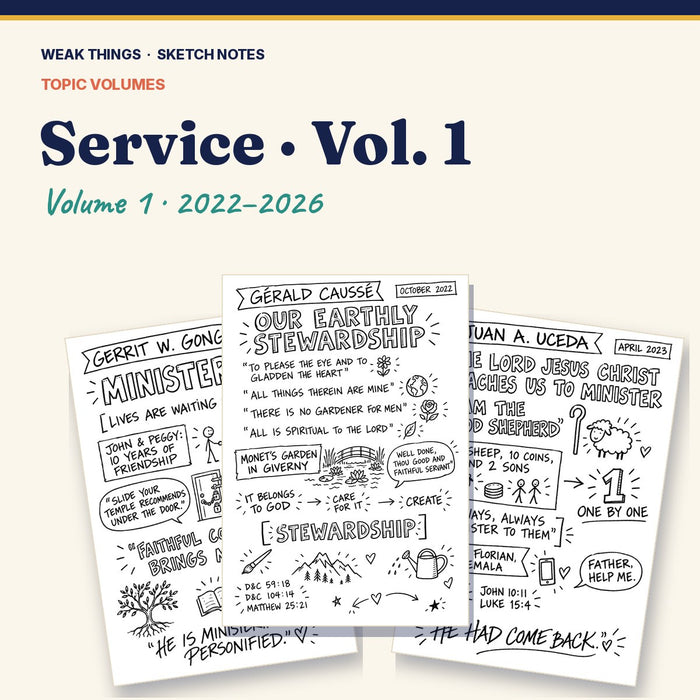 Service, Volume 1: 25 Conference Talks in Sketch Notes
