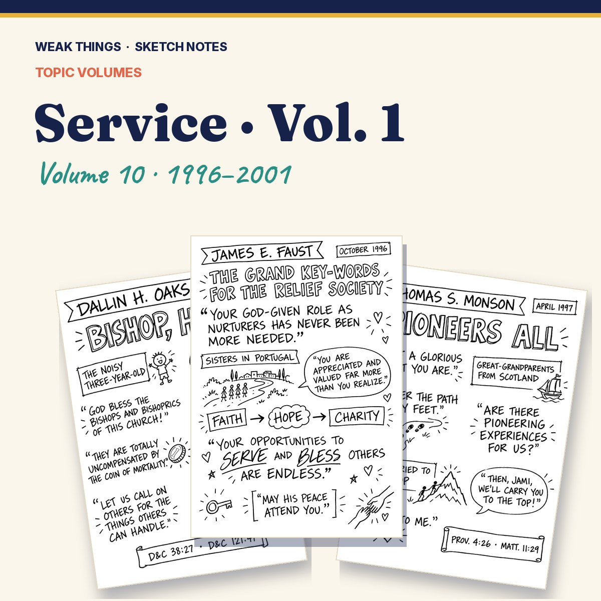 Service, Volume 10: 25 Conference Talks in Sketch Notes cover