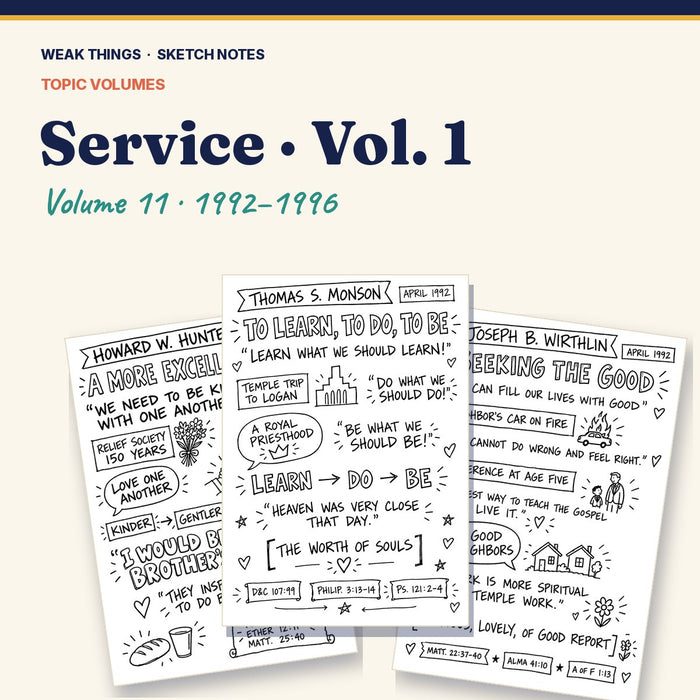 Service, Volume 11: 25 Conference Talks in Sketch Notes