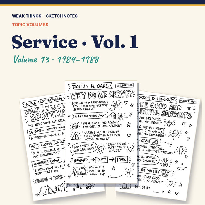 Service, Volume 13: 25 Conference Talks in Sketch Notes