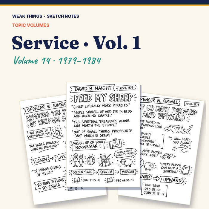 Service, Volume 14: 25 Conference Talks in Sketch Notes