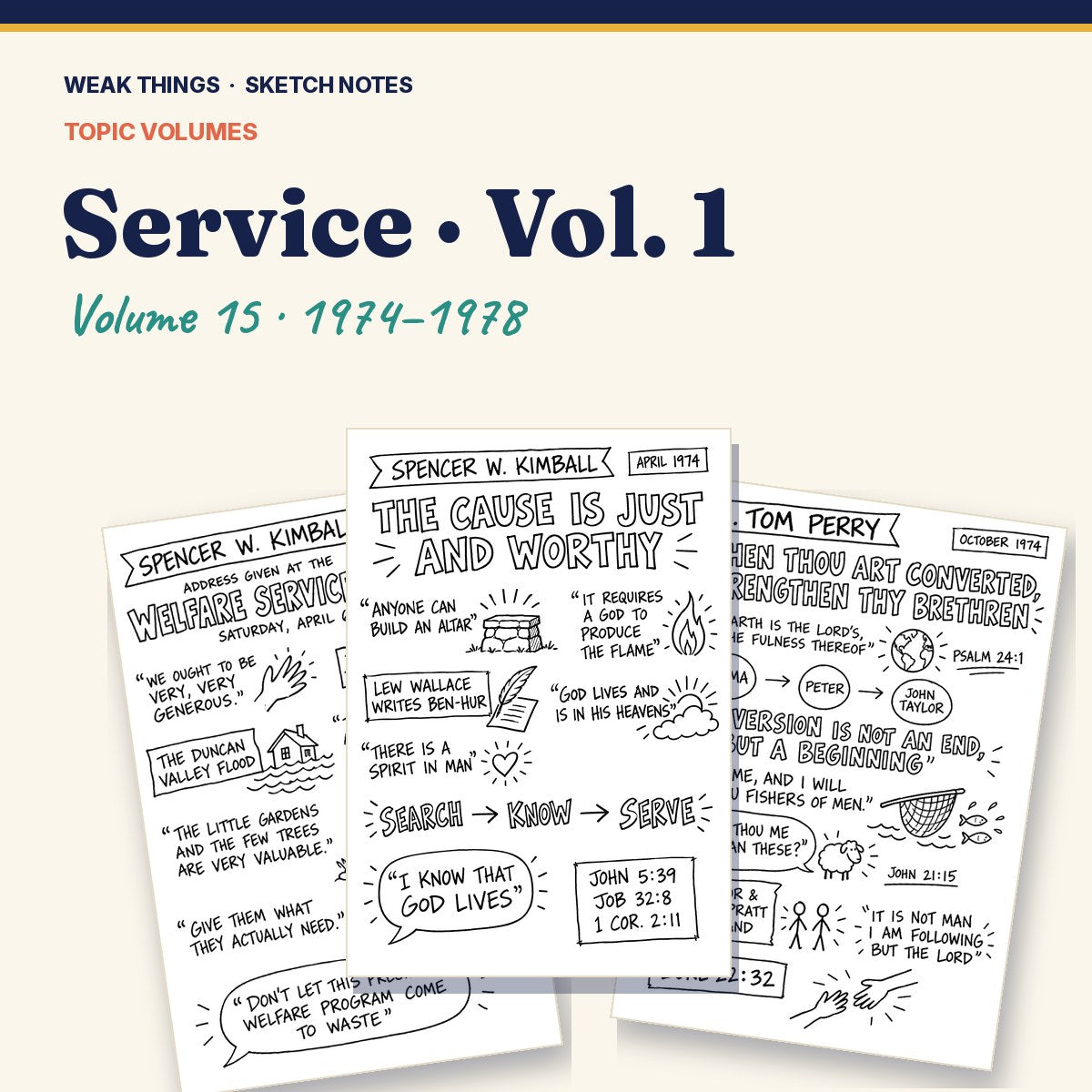 Service, Volume 15: 25 Conference Talks in Sketch Notes cover