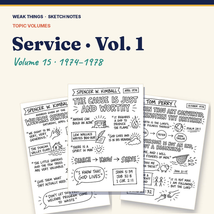 Service, Volume 15: 25 Conference Talks in Sketch Notes