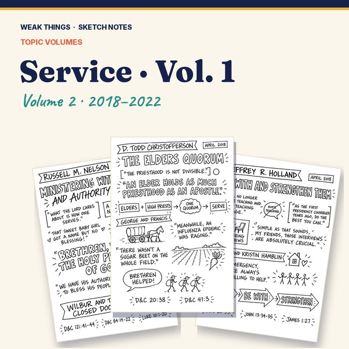 Service, Volume 2: 25 Conference Talks in Sketch Notes