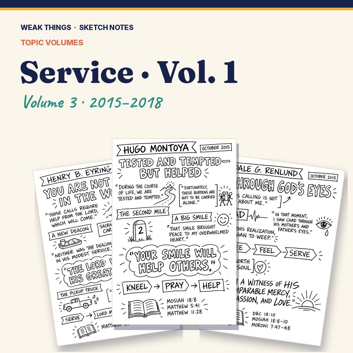 Service, Volume 3: 25 Conference Talks in Sketch Notes cover