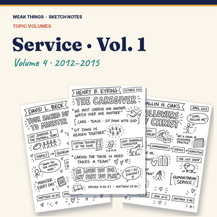 Service, Volume 4: 25 Conference Talks in Sketch Notes