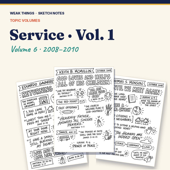 Service, Volume 6: 25 Conference Talks in Sketch Notes