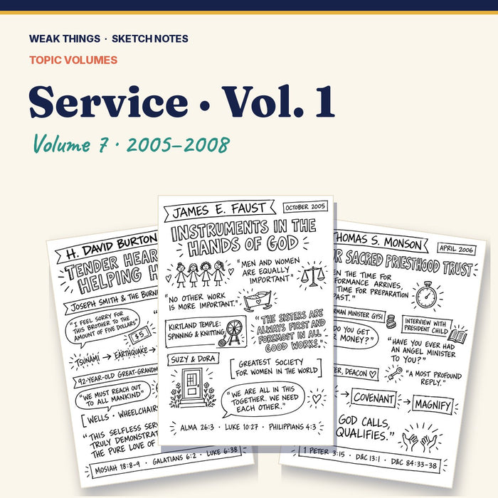 Service, Volume 7: 25 Conference Talks in Sketch Notes