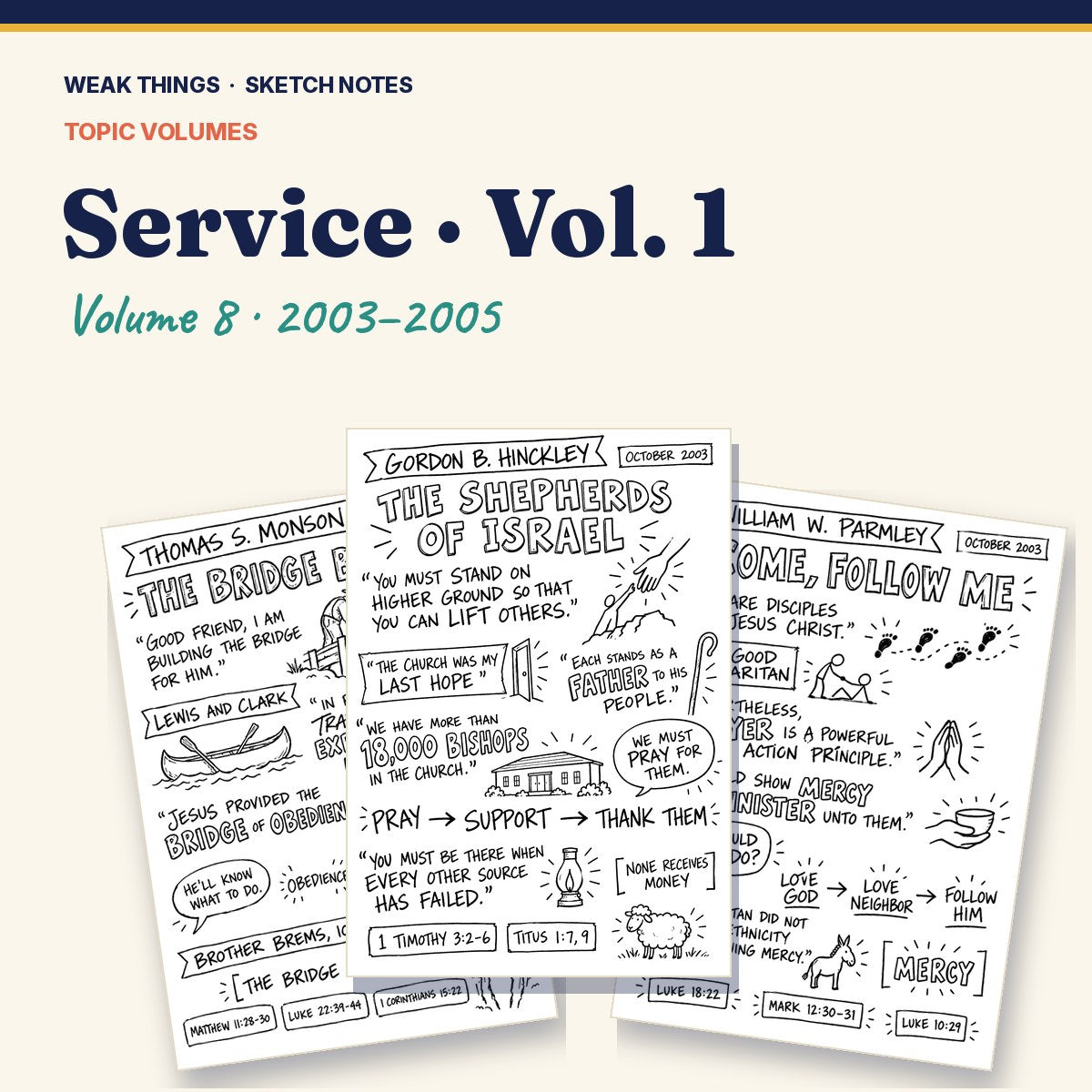 Service, Volume 8: 25 Conference Talks in Sketch Notes cover