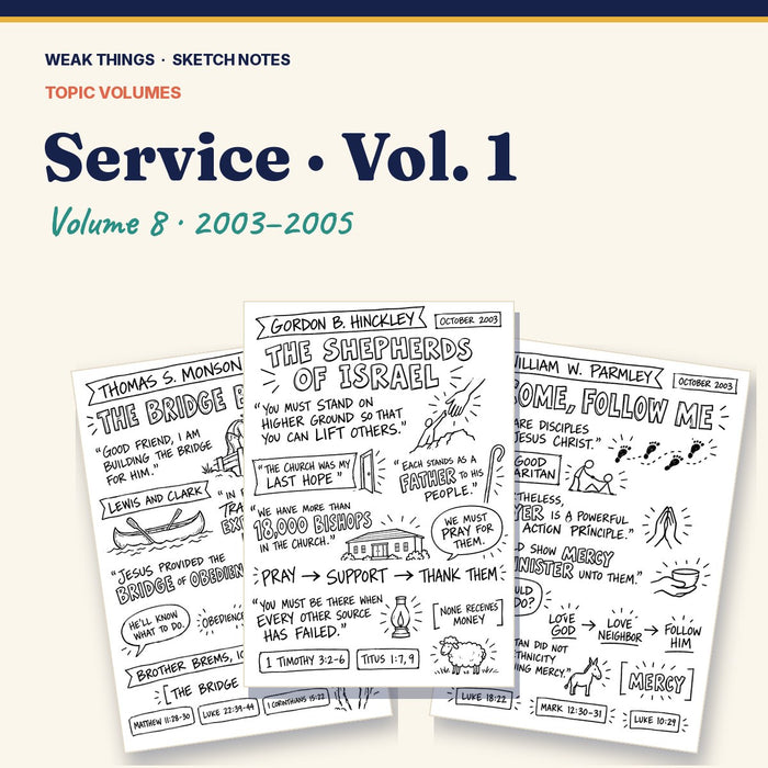 Service, Volume 8: 25 Conference Talks in Sketch Notes