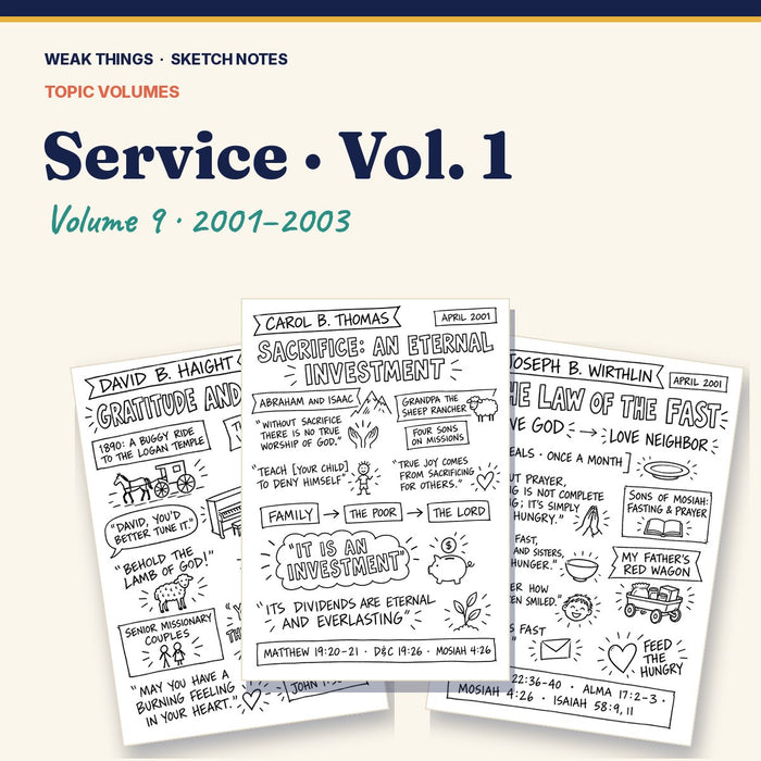 Service, Volume 9: 25 Conference Talks in Sketch Notes