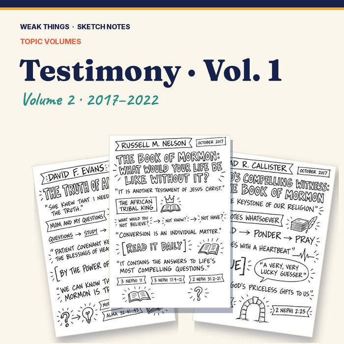 Testimony, Volume 2: 25 Conference Talks in Sketch Notes