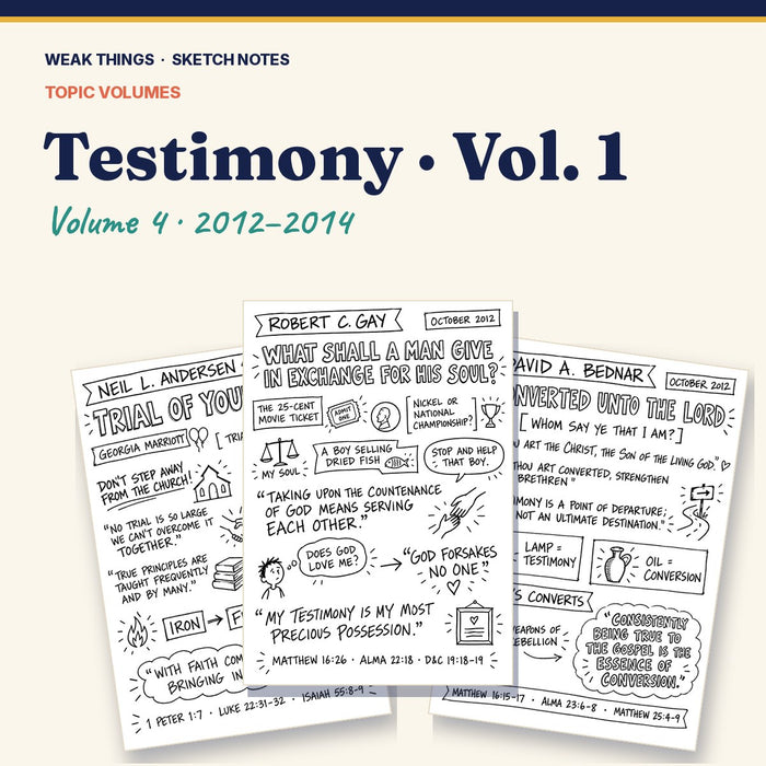 Testimony, Volume 4: 25 Conference Talks in Sketch Notes