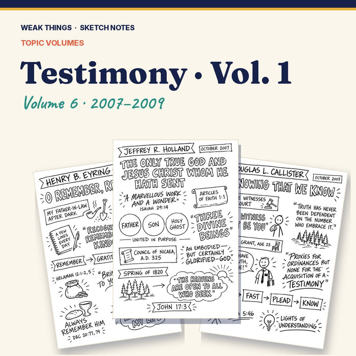 Testimony, Volume 6: 25 Conference Talks in Sketch Notes