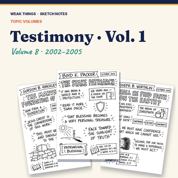 Testimony, Volume 8: 25 Conference Talks in Sketch Notes