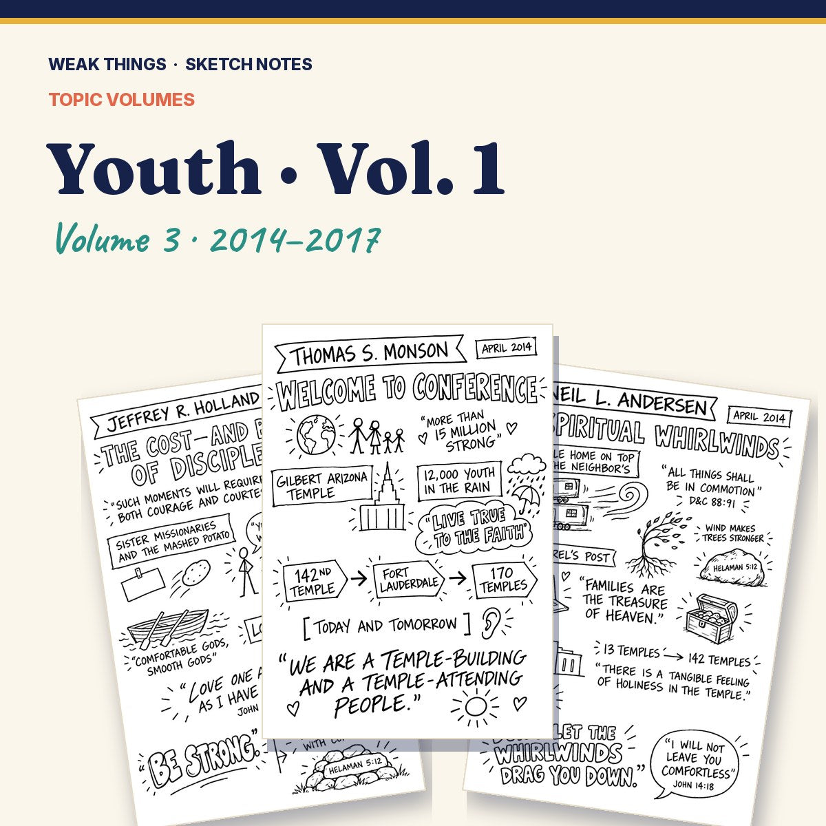 Youth, Volume 3: 25 Conference Talks in Sketch Notes cover