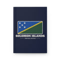 Solomon Islands Honiara Mission flag map journal by Weak Things