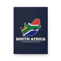 South Africa Johannesburg Mission flag map journal by Weak Things