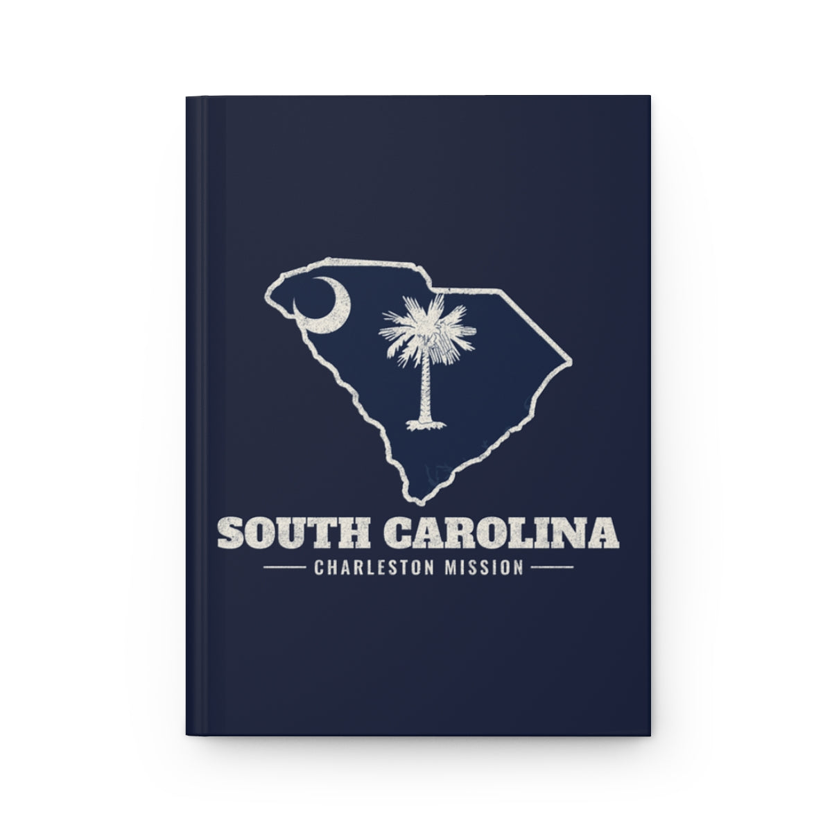 South Carolina Charleston Mission flag map journal by Weak Things