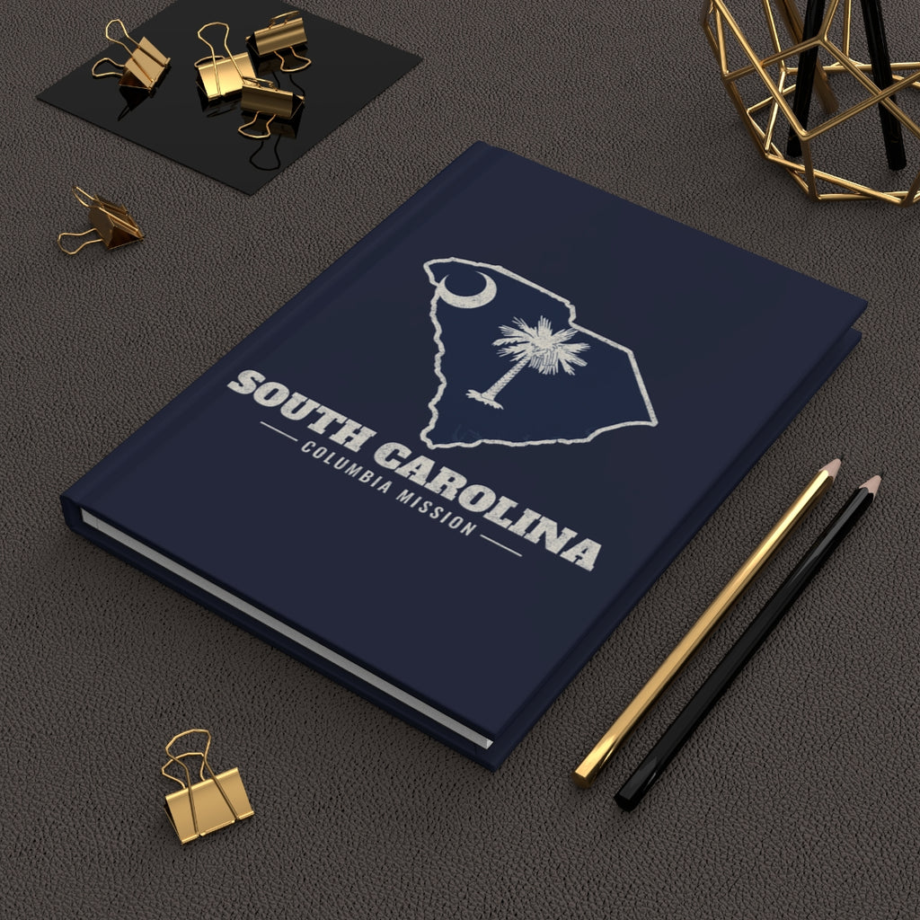 South Carolina Columbia Mission flag map journal by Weak Things view 2