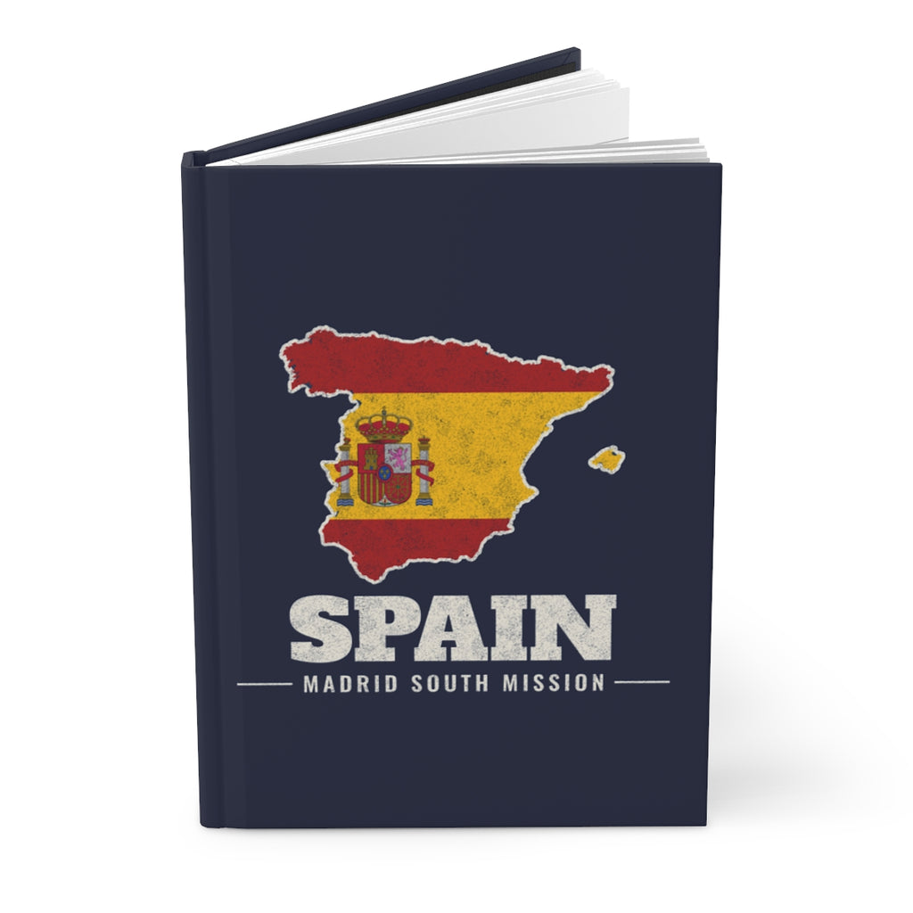 Spain Madrid South Mission flag map journal by Weak Things view 3