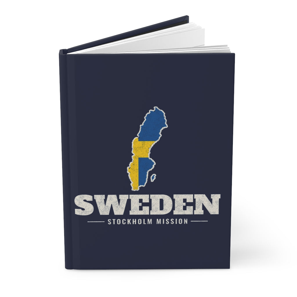 Sweden Stockholm Mission flag map journal by Weak Things view 3