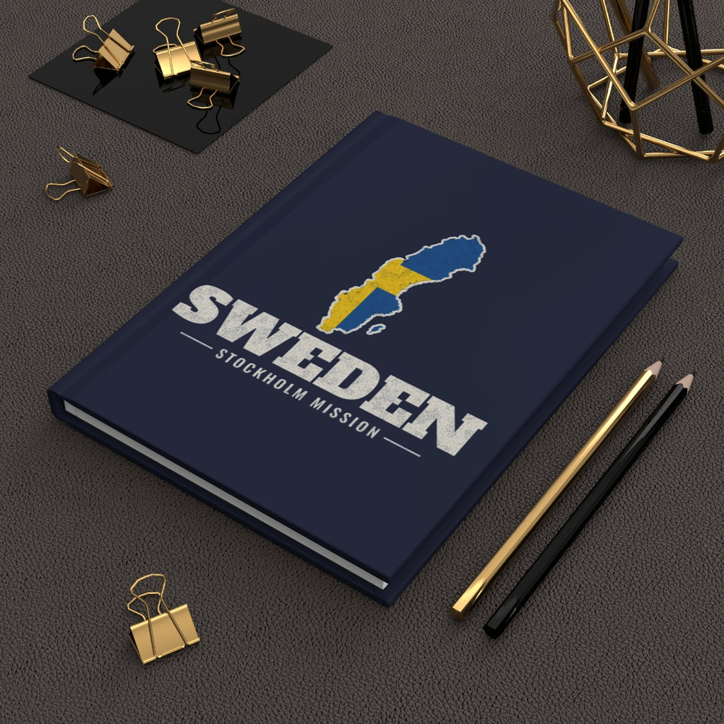 Sweden Stockholm Mission flag map journal by Weak Things view 2