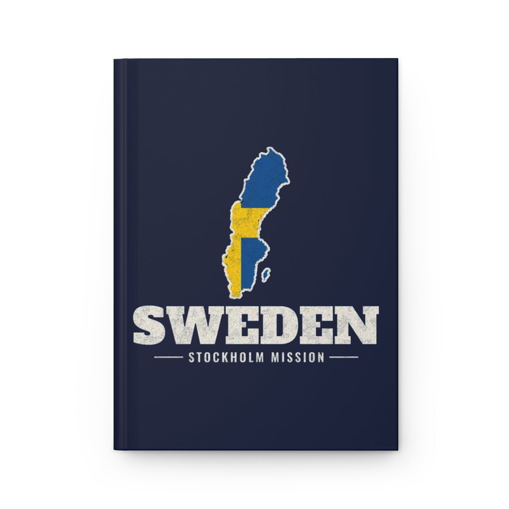 Sweden Stockholm Mission flag map journal by Weak Things