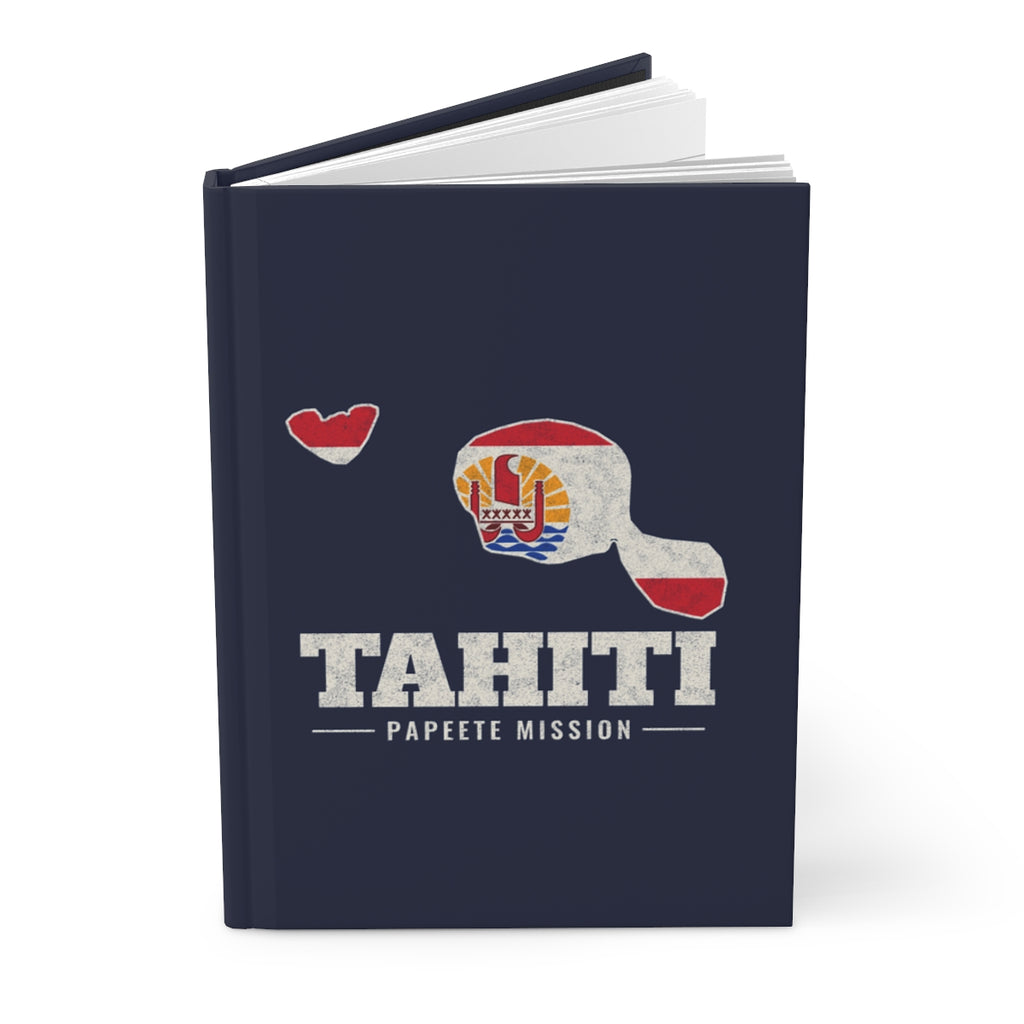 Tahiti Papeete Mission flag map journal by Weak Things view 3