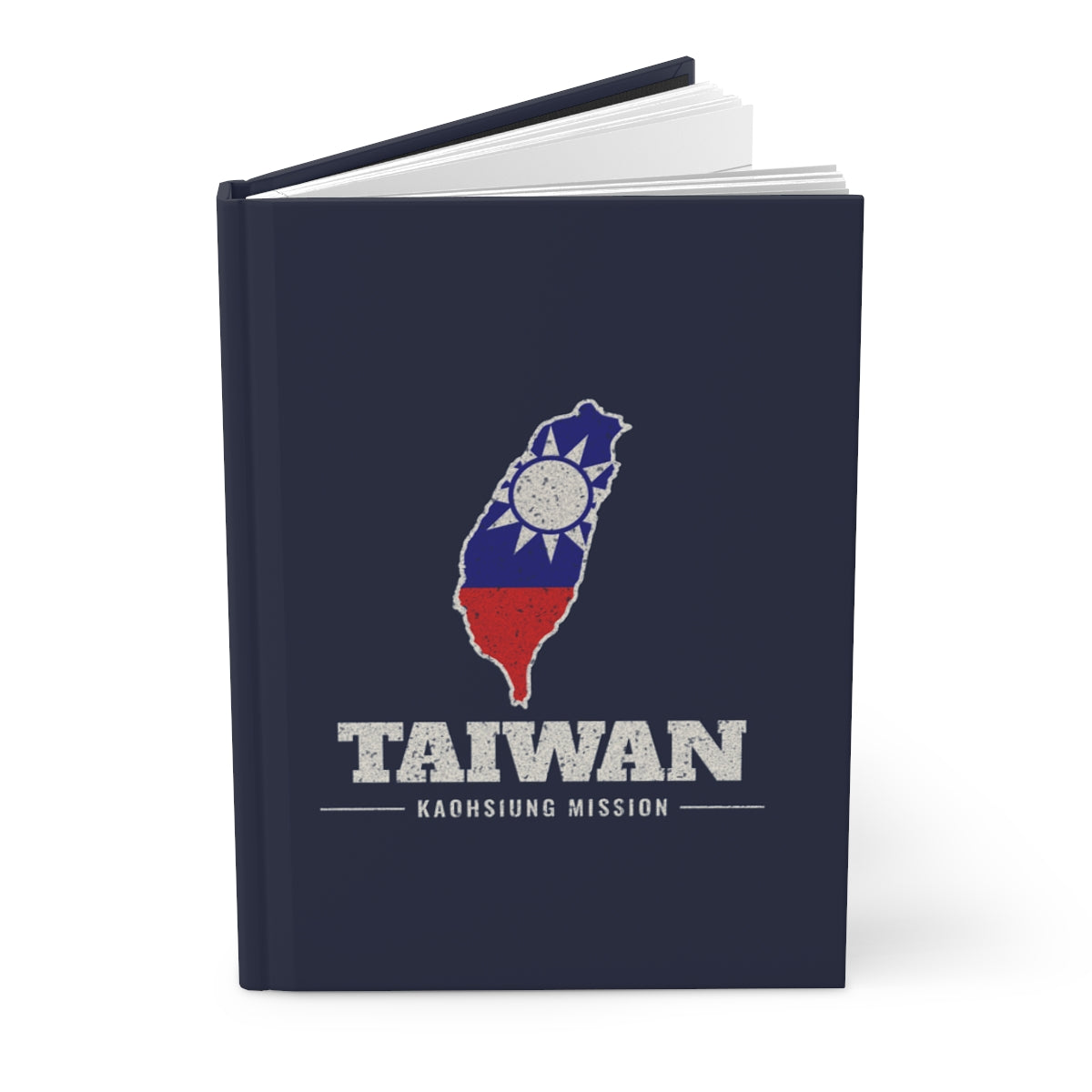 Taiwan Kaohsiung Mission flag map journal by Weak Things view 3
