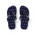 Taiwan Mission flag map flip flops by Weak Things view 2