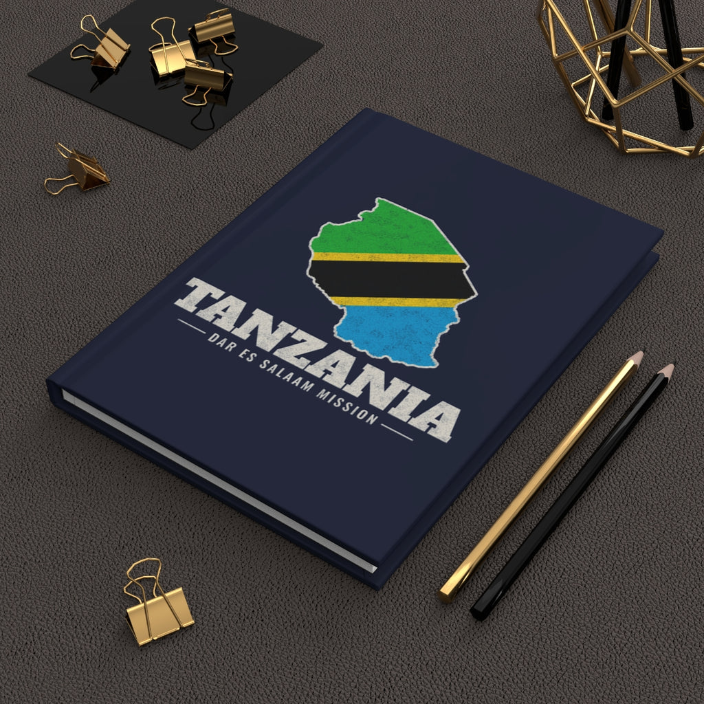 Tanzania Dar es Salaam Mission flag map journal by Weak Things view 2