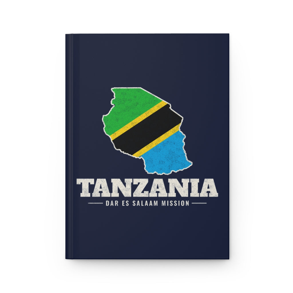 Tanzania Dar es Salaam Mission flag map journal by Weak Things