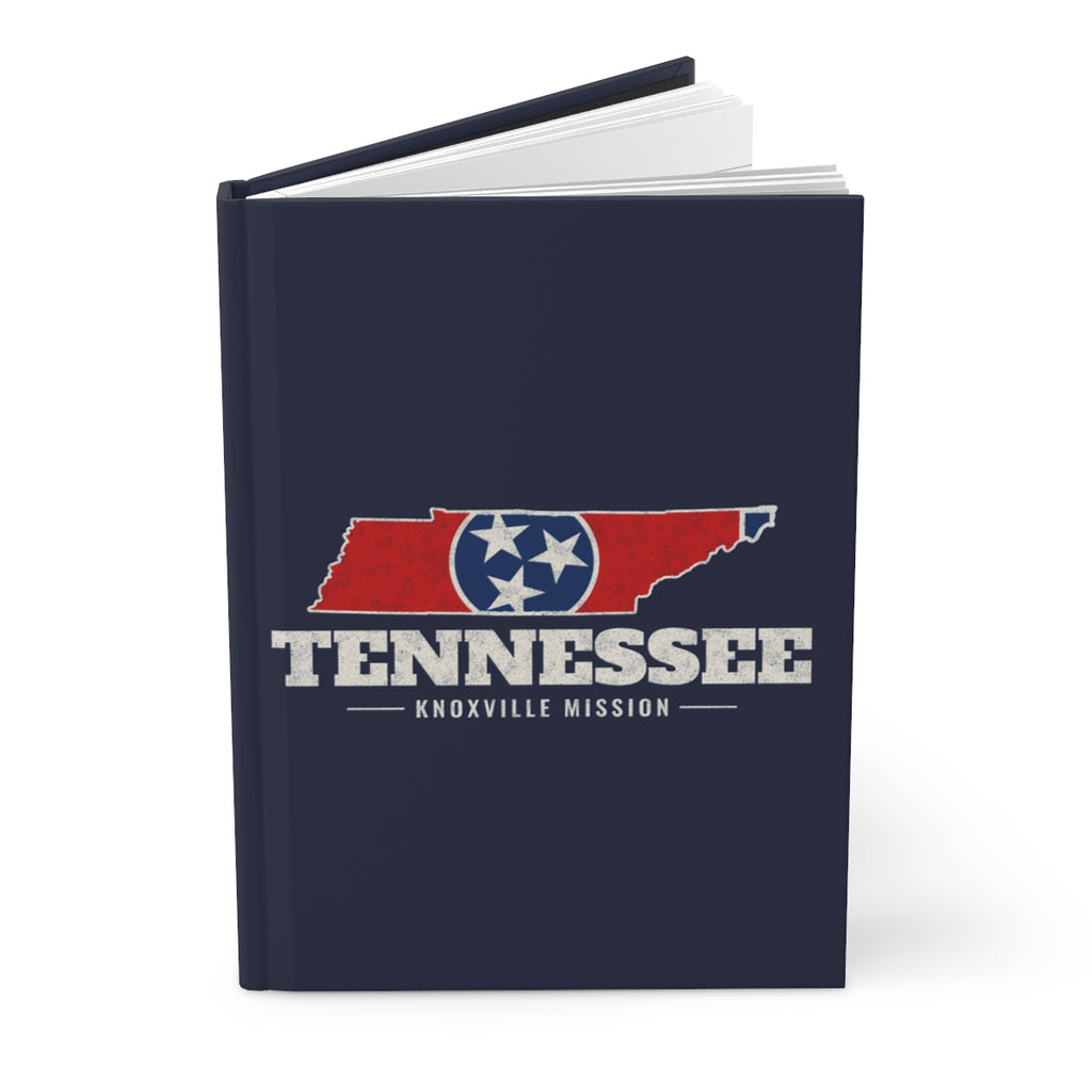 Tennessee Knoxville Mission flag map journal by Weak Things view 3