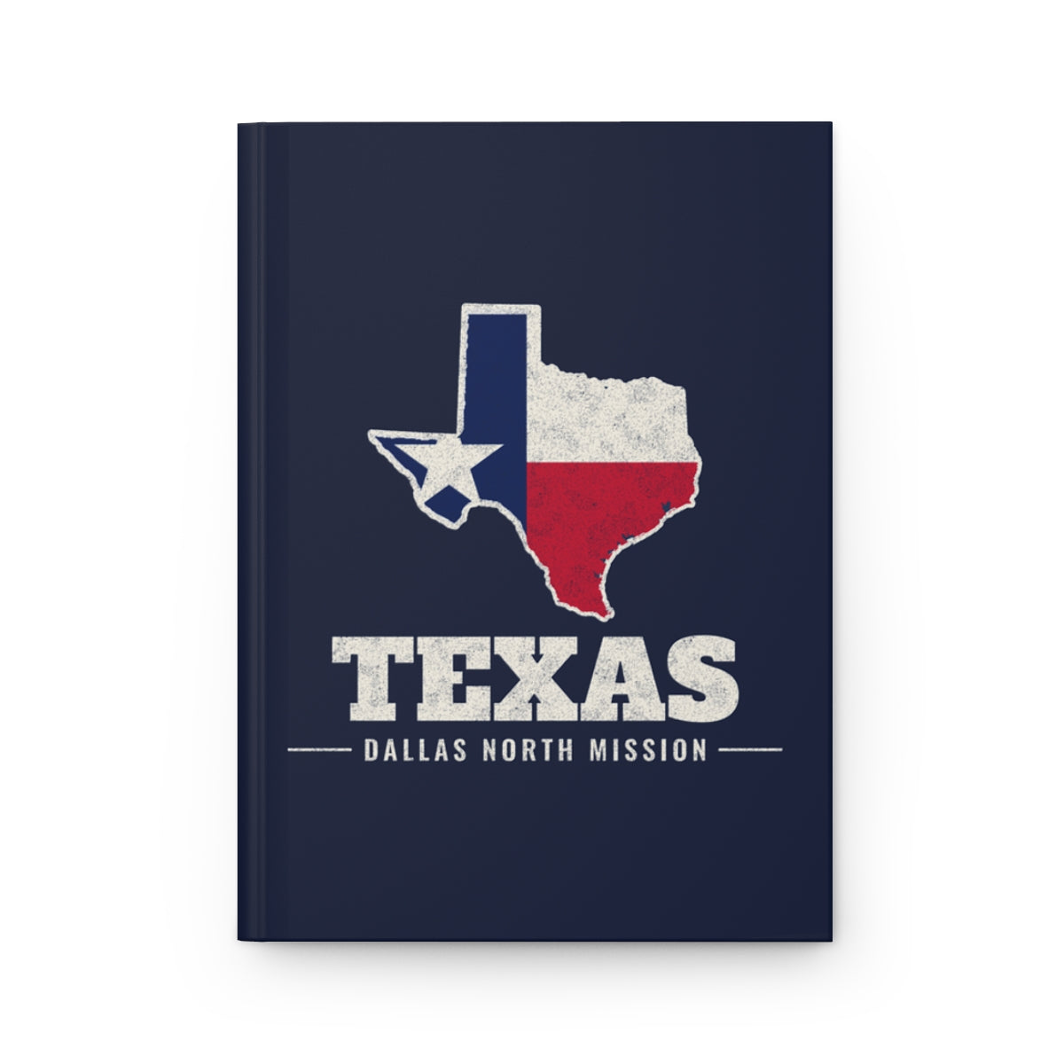 Texas Dallas North Mission flag map journal by Weak Things