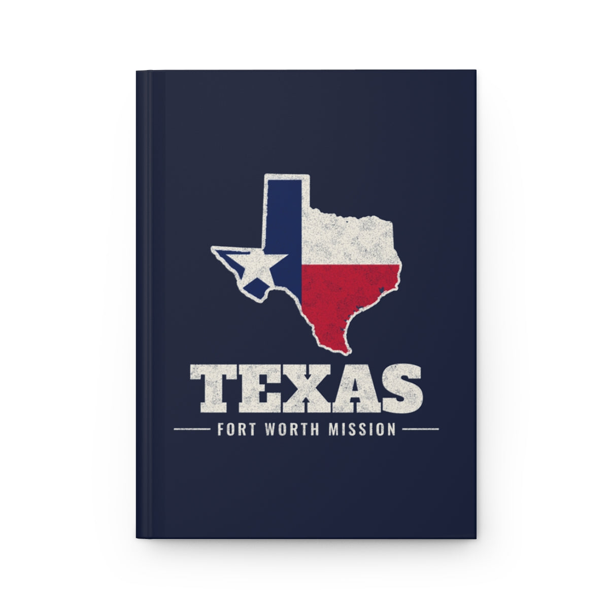 Texas Fort Worth Mission flag map journal by Weak Things
