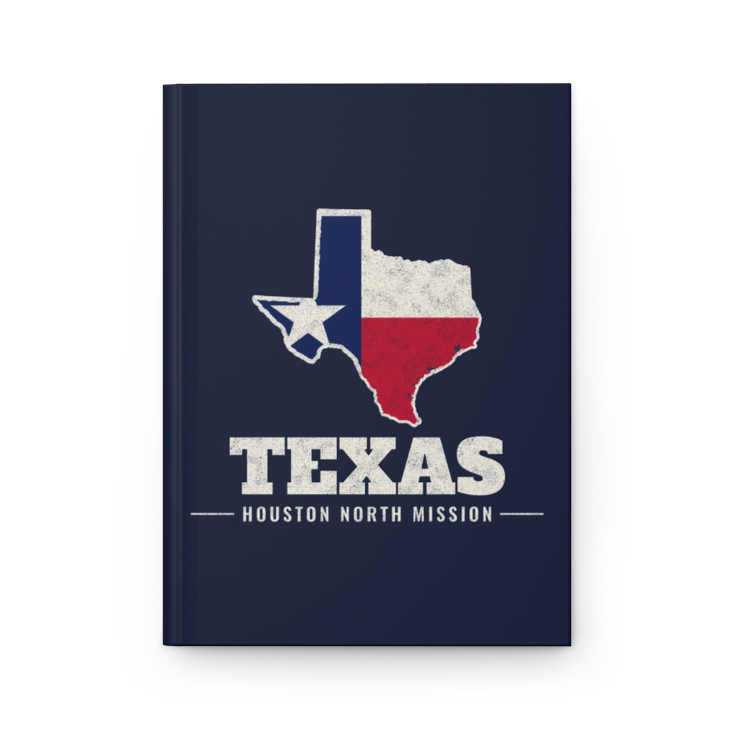 Texas Houston North Mission flag map journal by Weak Things